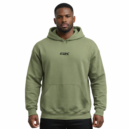 Gymadik Oversized Hoodie – Signature Logo Front Hoodie