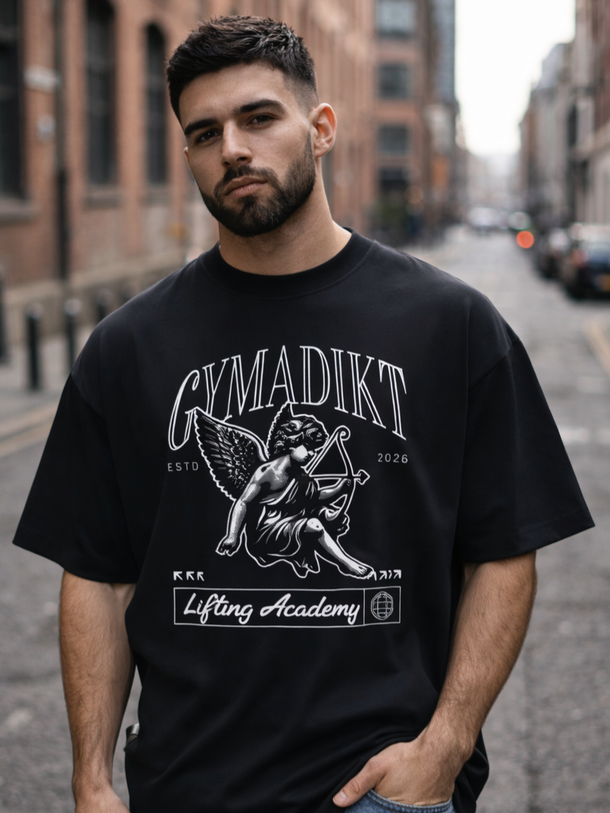 GYMADIKT “Lifting Academy” Oversized T-Shirt