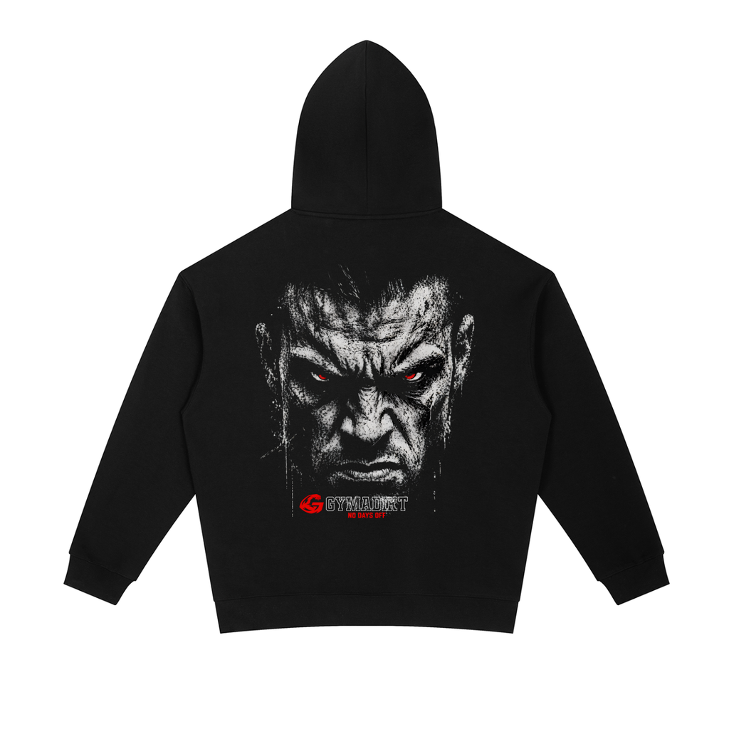 Gymadikt “No Days Off” Rage Oversized Hoodie