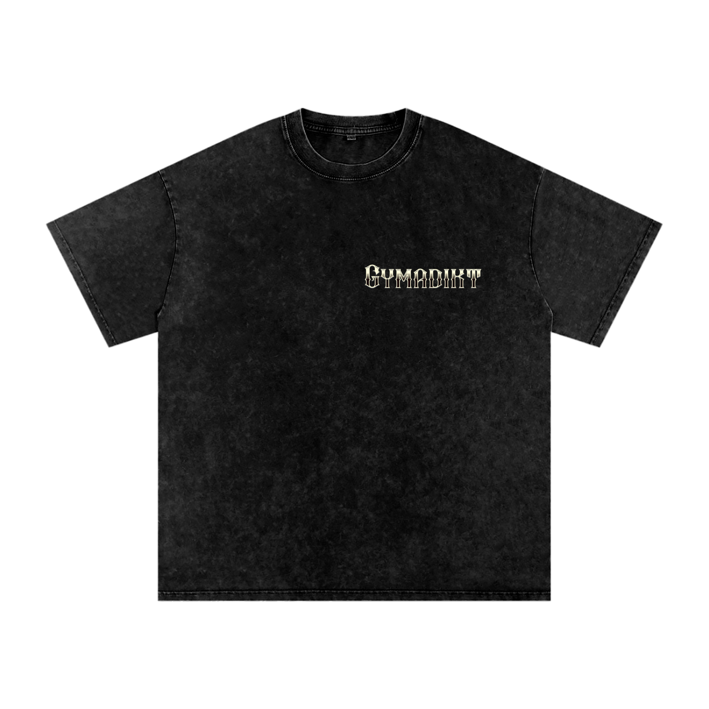Fearless Warrior Gymshirt – Unyielding Courage Vintage Washed Tee
