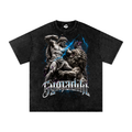 Gymadikt “Clash of Titans” Vintage Wash Oversized Tee