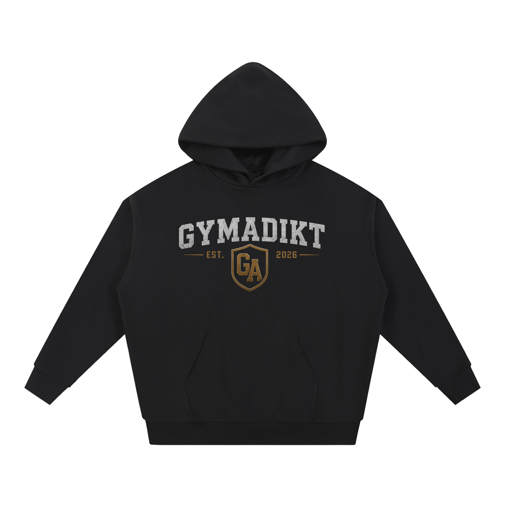 GYMADIKT Iron Mind Iron Body Oversized Hoodie